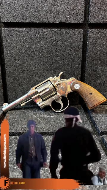 The revolver that means business… even if your squad acts like Police Academy.