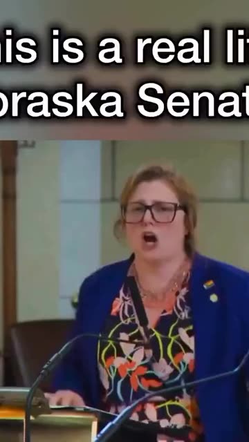 Nebraska Senator.. Nebraska should be terrified