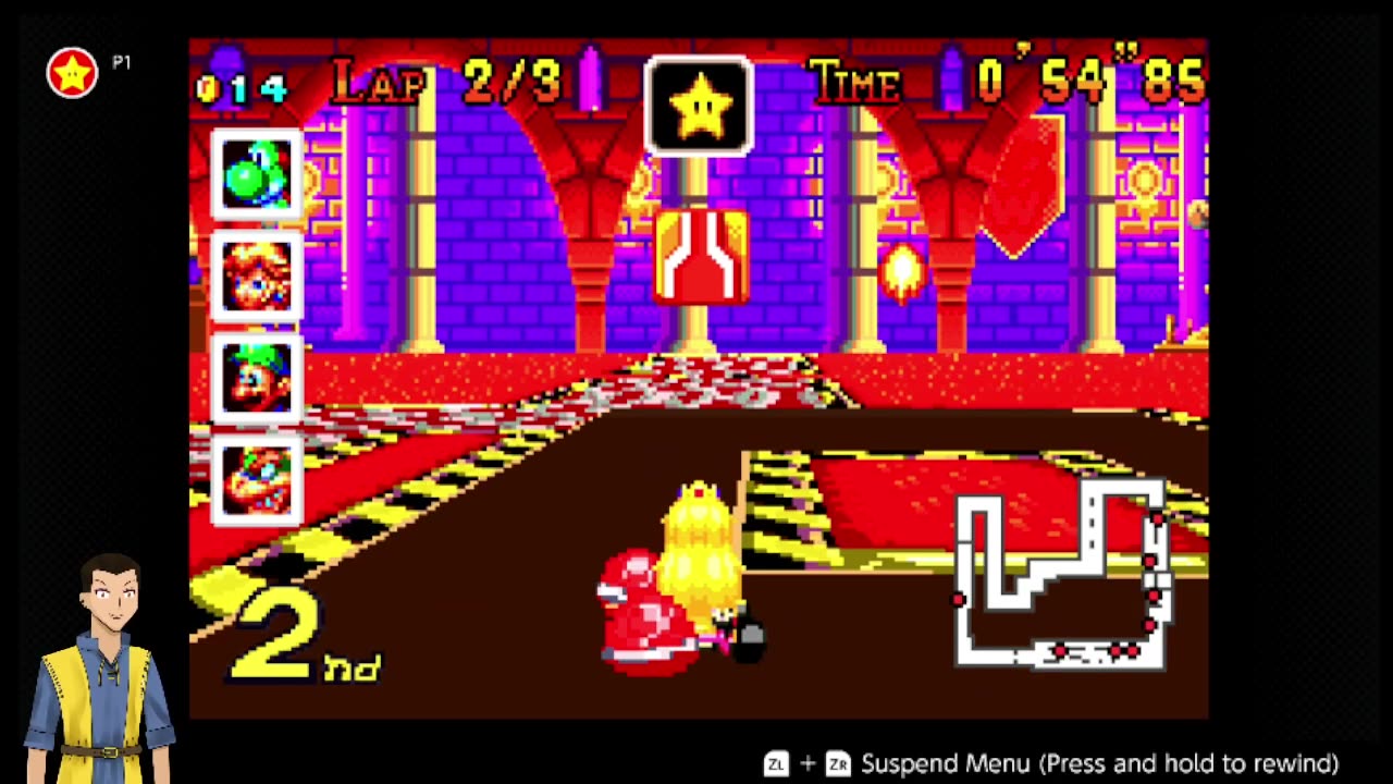 Mario Kart Super Circuit (GBA-SOs) day 10 150cc Flower Cup!