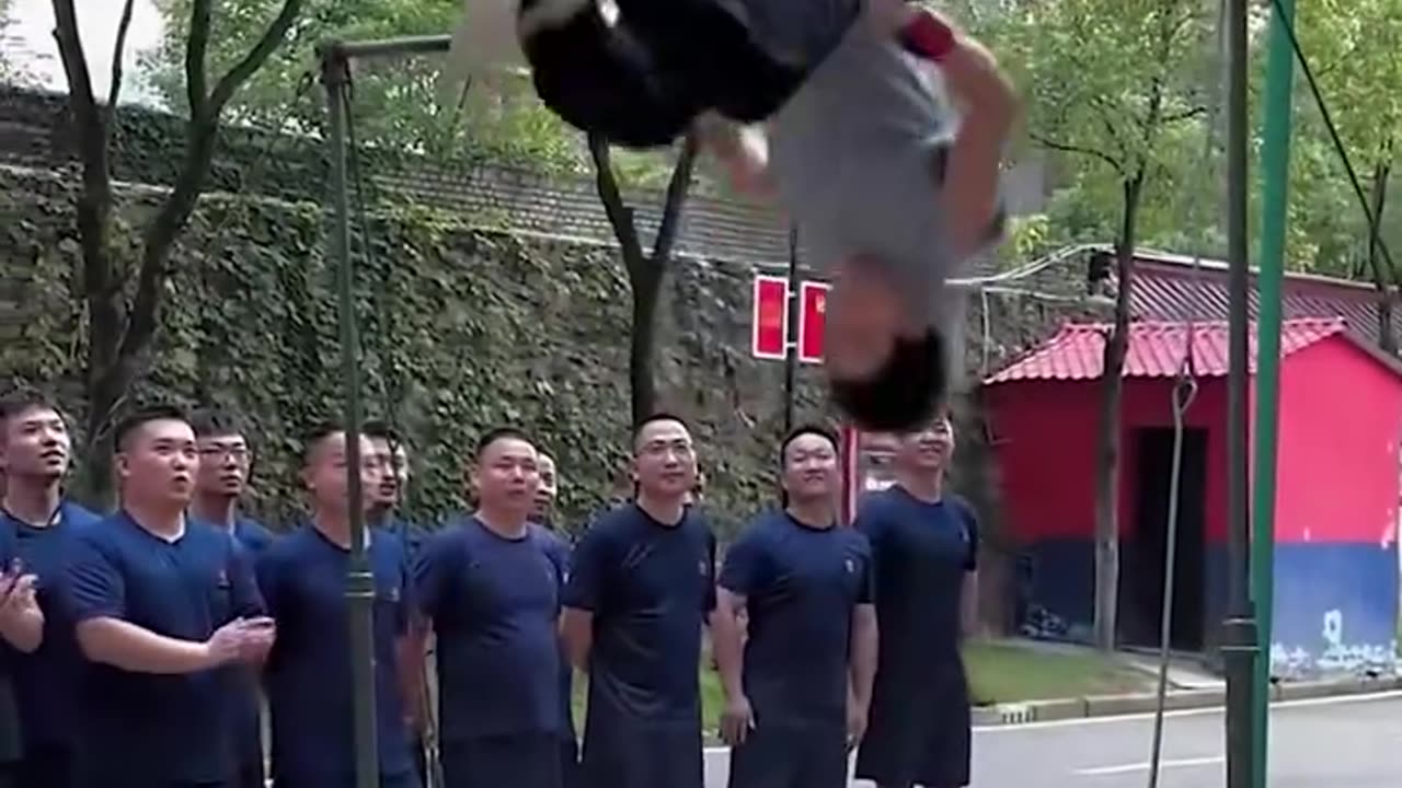 This guy's acrobatic skills will leave you speechless!.hd