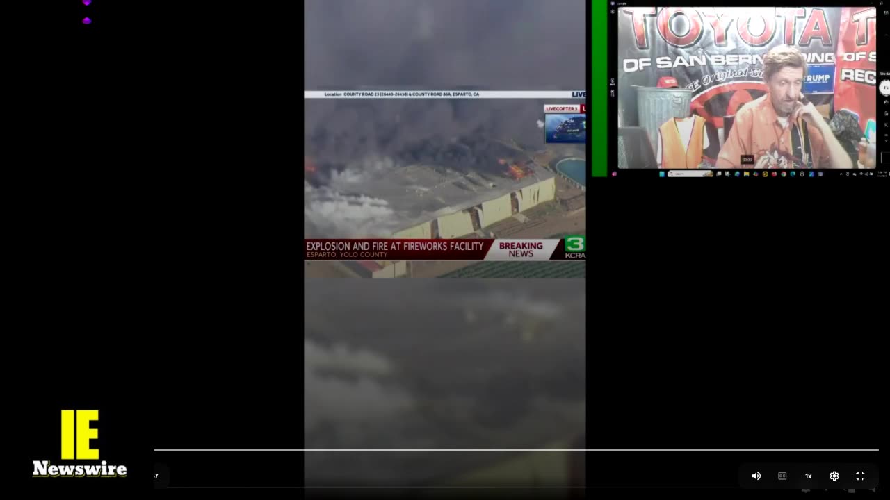 FIREWORKS FACTORY BLOWS SKY HIGH! BBB heads to the house! Berdoo Cops handling Biz!