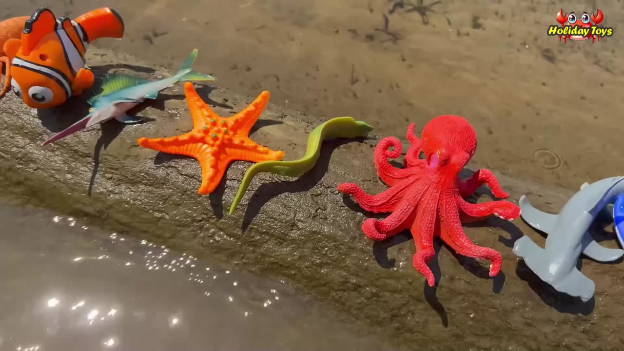 Giant Squid Sprays Ink to Protect it Self from Whales