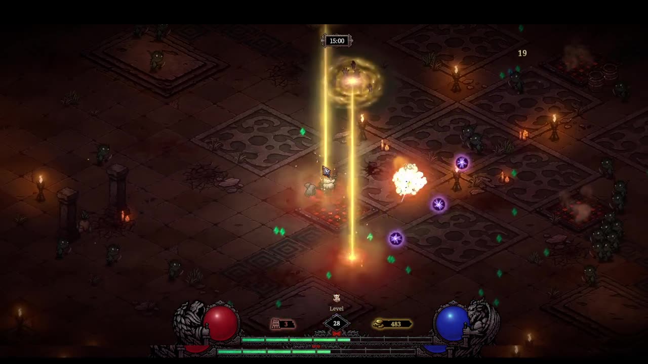 Tower of babel - wizard leveling up