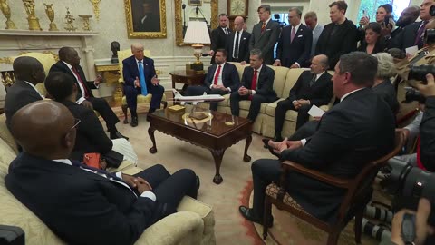 Presidents Trump and Ramaphosa Disagree Over Treatment of White Farmers in South Africa