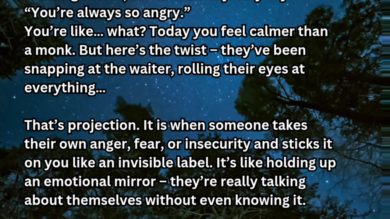 Dark Psychology Trick: Projection Explained