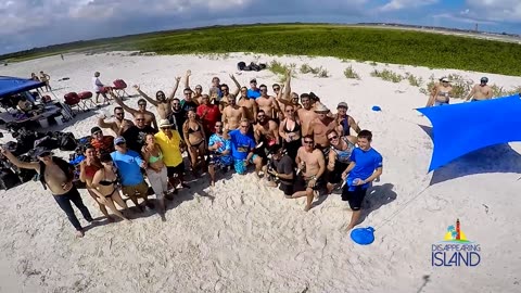 Disappearing Island End Summer Skydive Beach