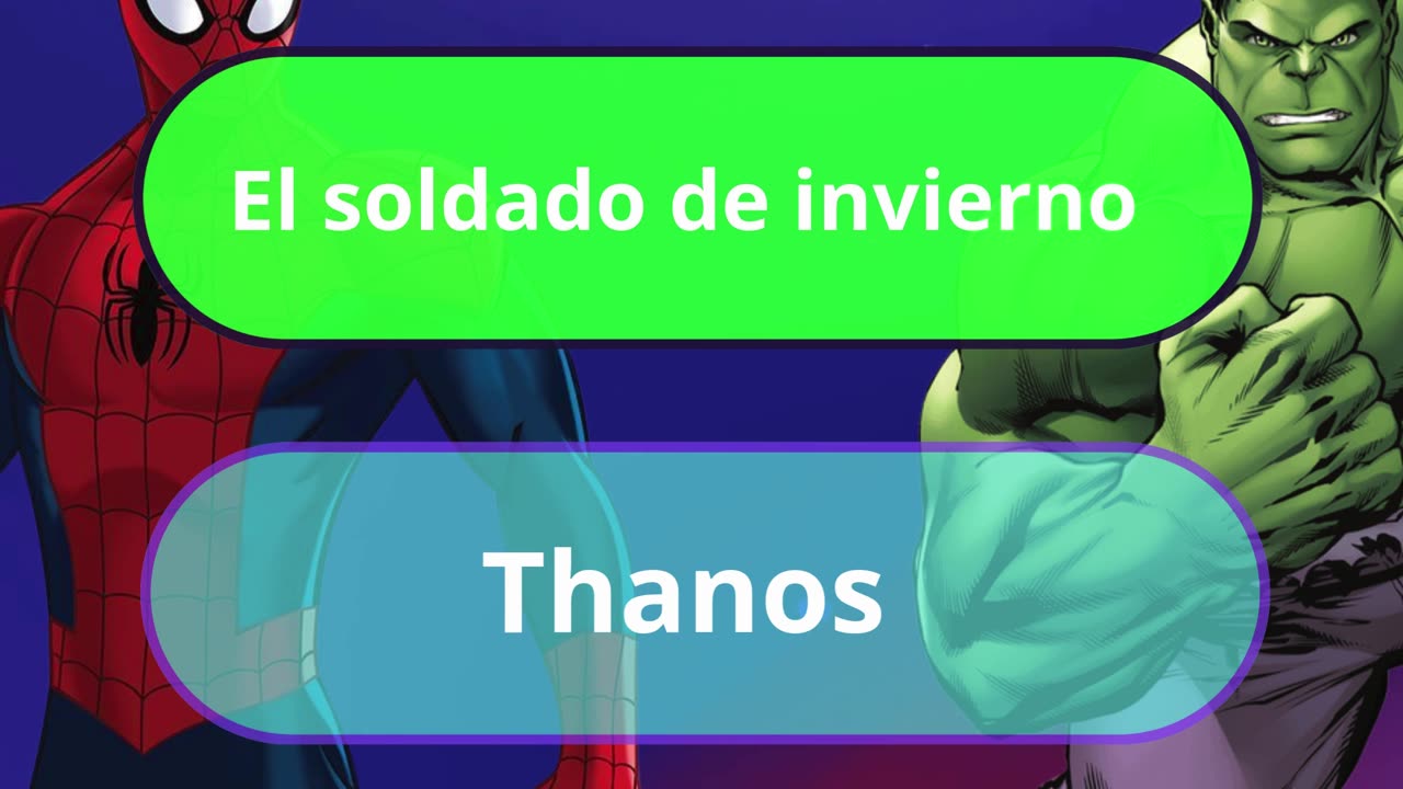 #QuizMarvel 🦸♂️ | 50 Preguntas de Marvel - Parte 6/8 | ¿Eres un verdadero fan? #quiz #marvel