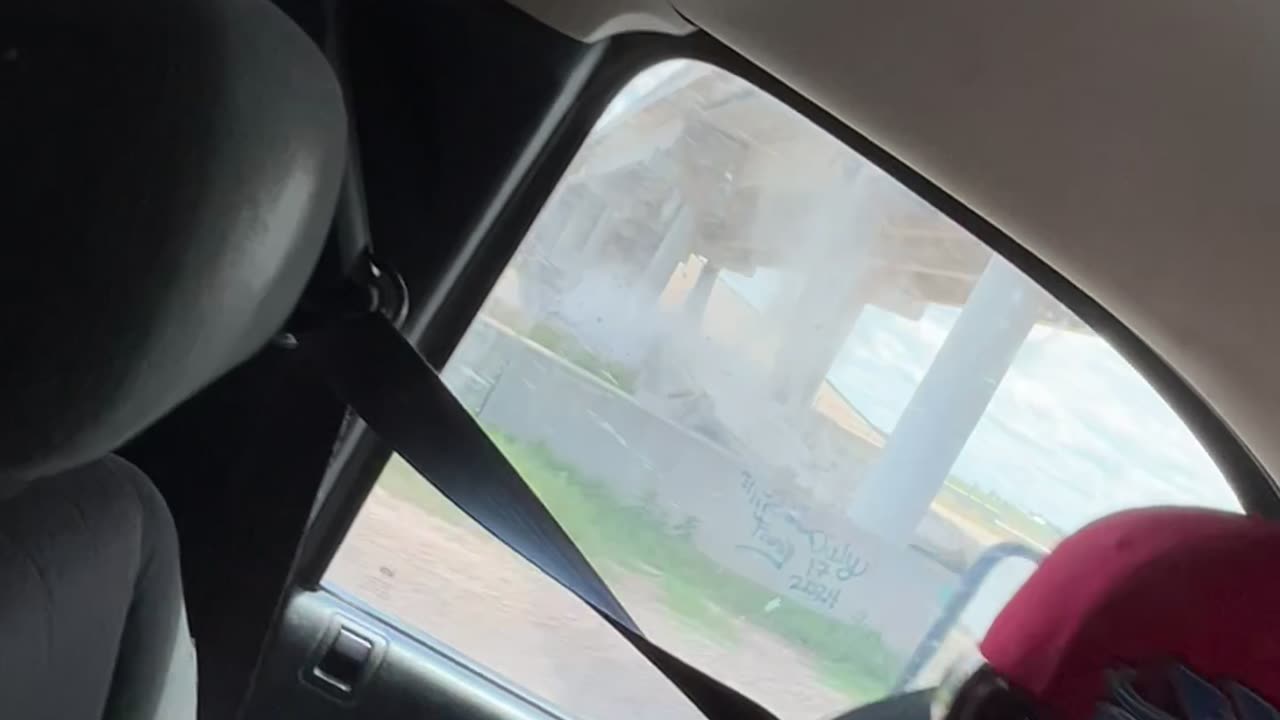 I27 Overpass Bridge Collapsed