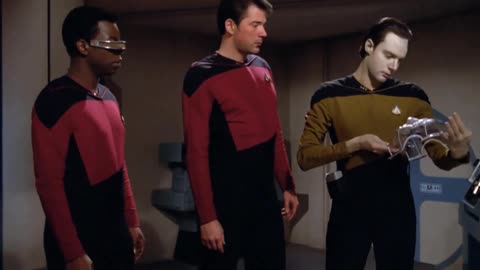 Star Trek TNG (deepfake) Riker and Data