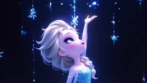 Elsa's Shimmering Snow Magic