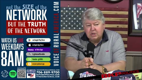 LIVESTREAM - Friday May 30, 2025 - 8:00am ET - Voice of Rural America with BKP