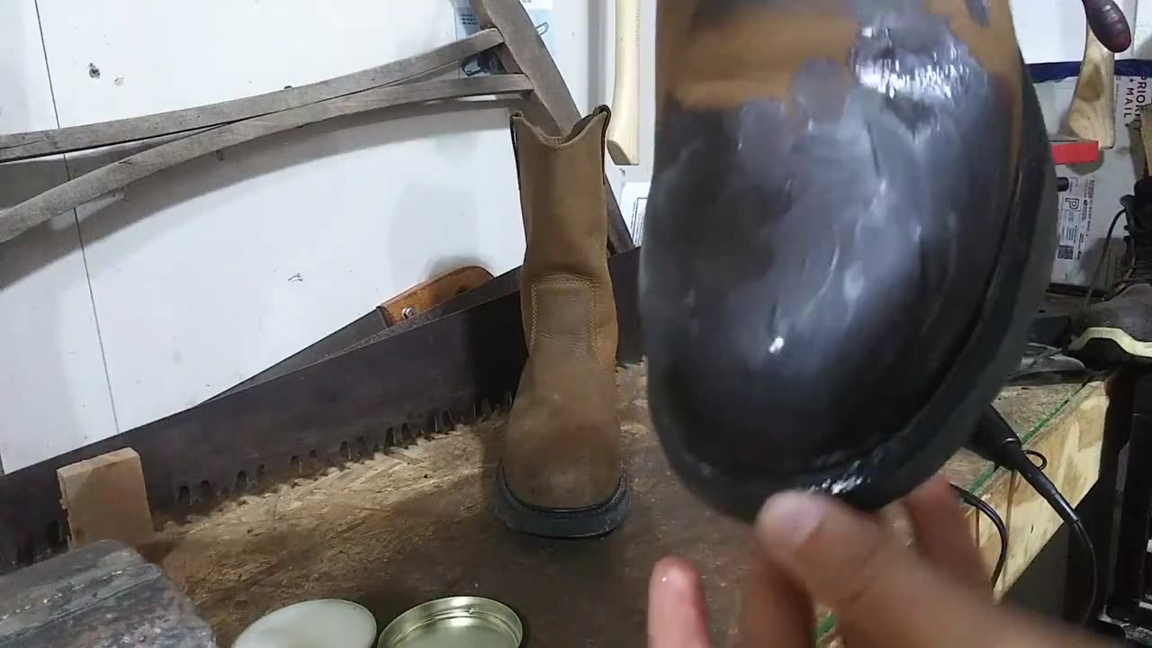 How to treat your work boots.