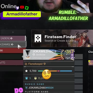 I don't know how to use the #UI for a #Fireteam! #HELPME!!! #Shorts