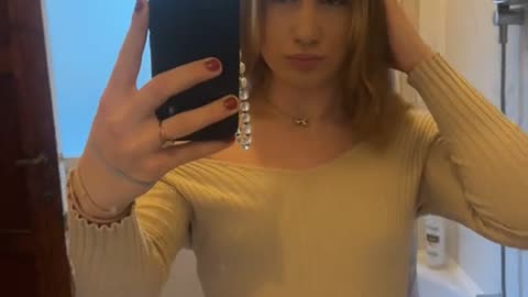 French tgirl is a goddess to your sight