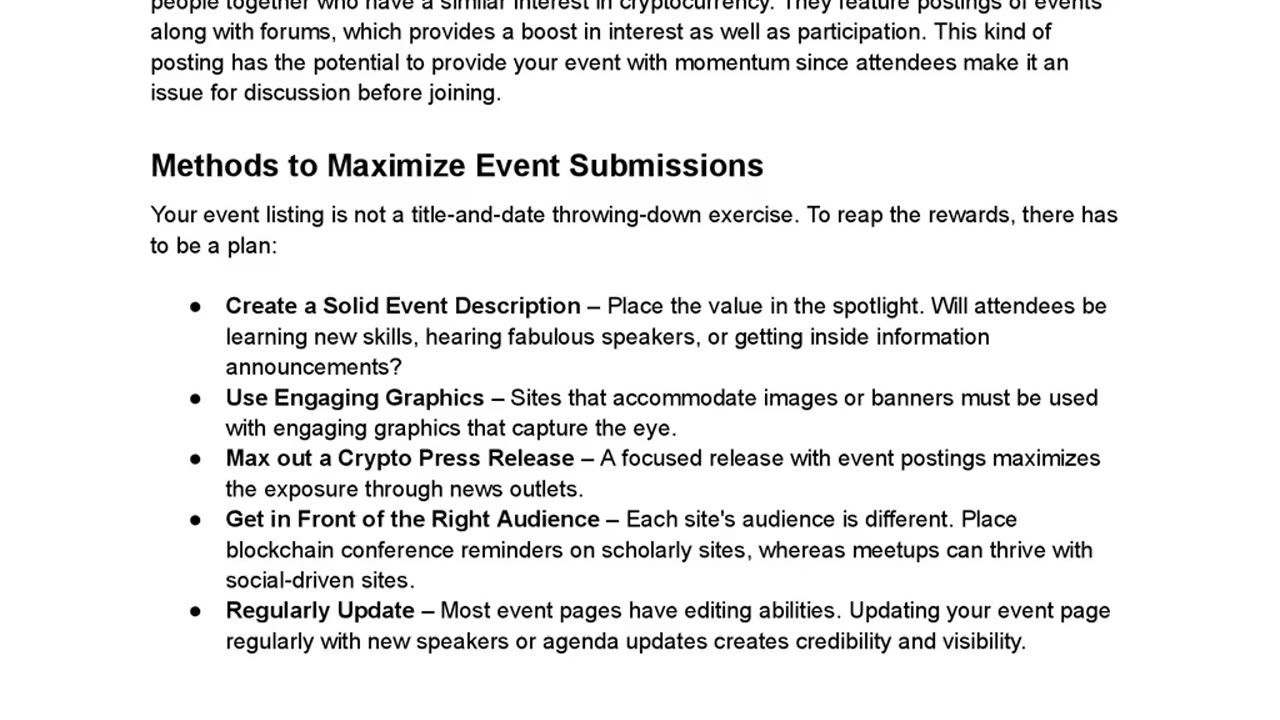 Hidden Platforms to List Your Crypto Event in 2025 That Actually Work