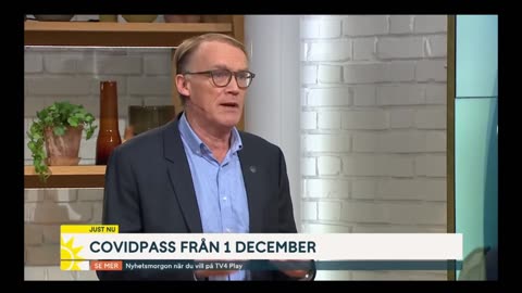 Per Shapiro ställer frågor till Sara Byfors om Covidpass - Presskonferens 25⧸11 2021