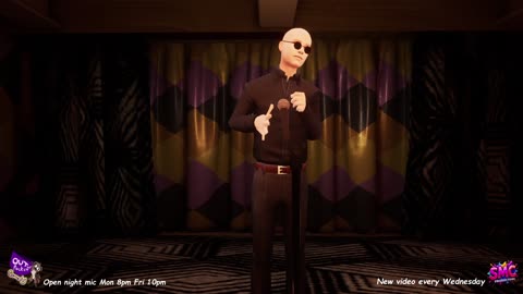Watch VR comedian Riley Hell BOMB on stage! (second half of video)