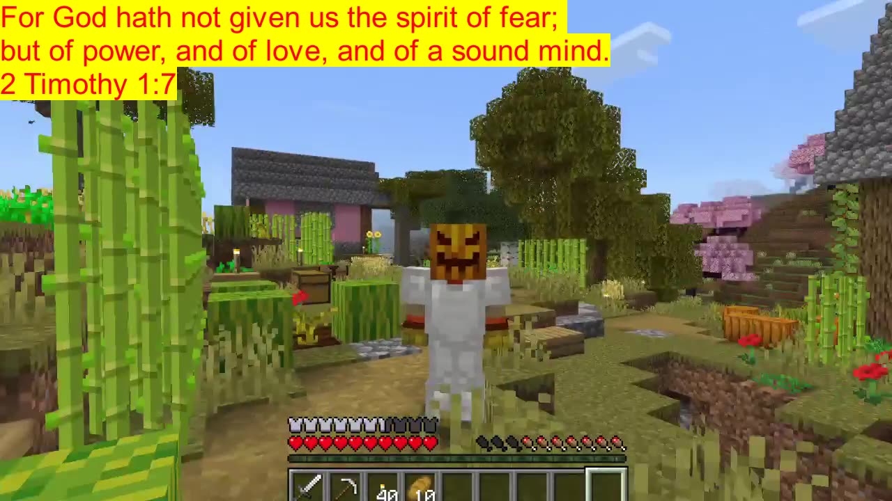 Minecraft Bible Verse 2 Timothy 1:7