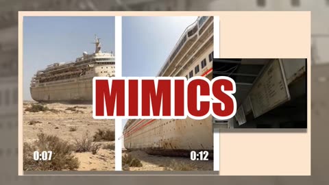 Fact Check: FAKE Video Of Cruise Ship Abandoned In Desert Shows Telltale Signs Of Being AI-Generated