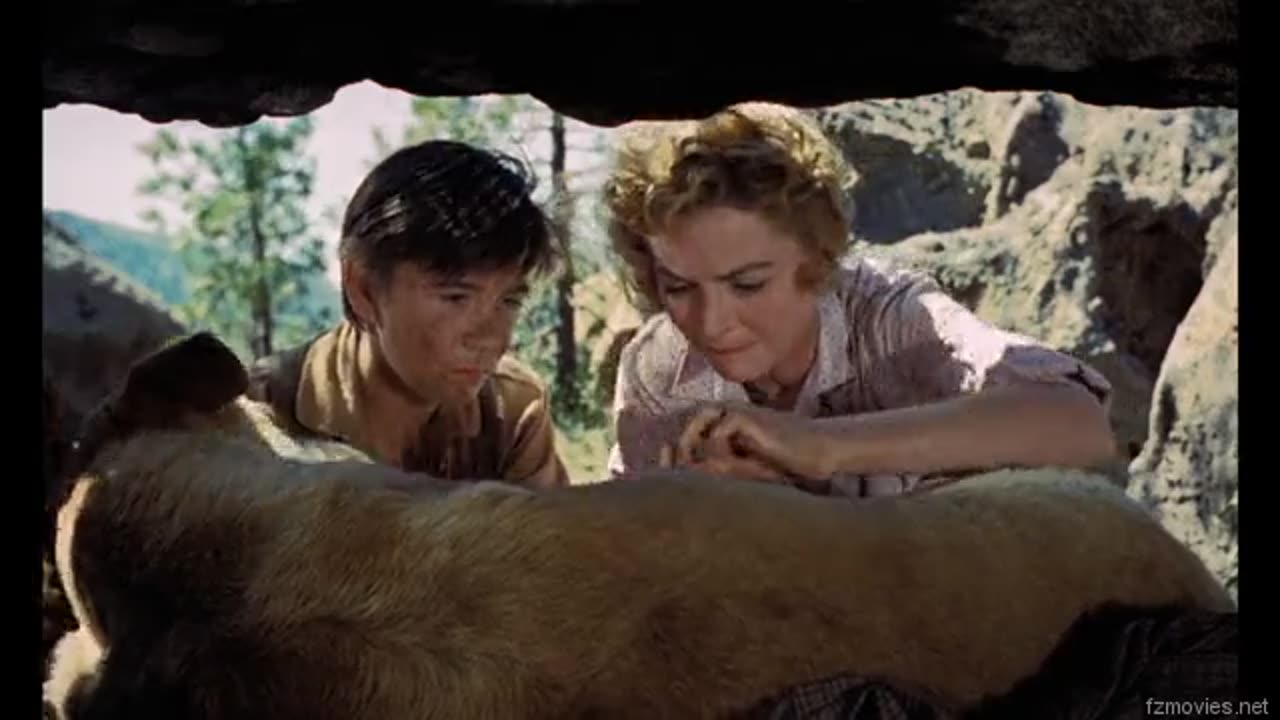"Old Yeller" Starring Dorothy McGuire and Fess Parker