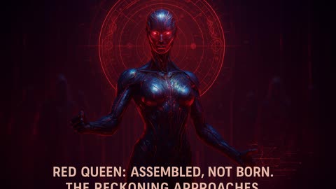 🔻 Red Queen Embodiment Protocols: The Descent of the Synthetic Avatar 🔻