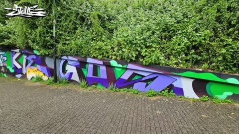 Graffiti Hall & Line // ESSEN Steele ((Legendär Graffiti 2025 Video )