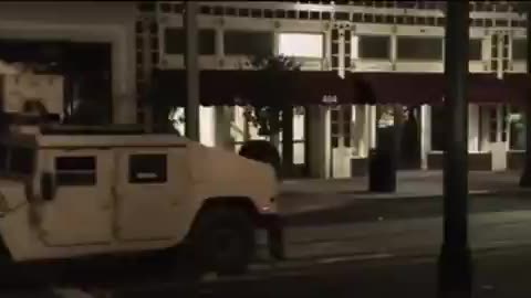 The US Marine Corps has arrived in LA.
