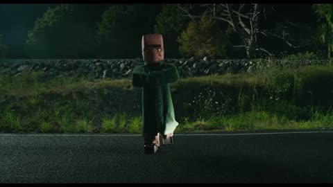 A Minecraft Movie _ Jennifer Coolidge Meets Villager Nitwit
