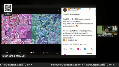 DeOrganized Nightly - Monday 5/12, Building on Bitcoin, Innovations on Stacks