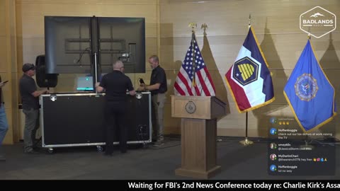 Badlands Media Special Coverage - FBI Press Conference on Charlie Kirk's Assassination - Time TBA
