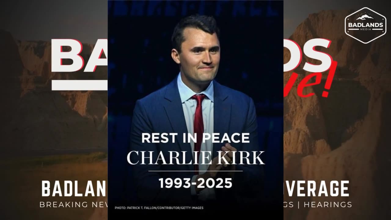 Badlands Media Special Coverage - FBI Press Conference on Charlie Kirk's Assassination - Time TBA