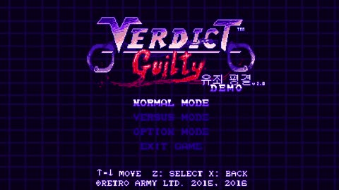 Verdict Guilty - 유죄 평결 - Playthrough Korean Crime Fighting game