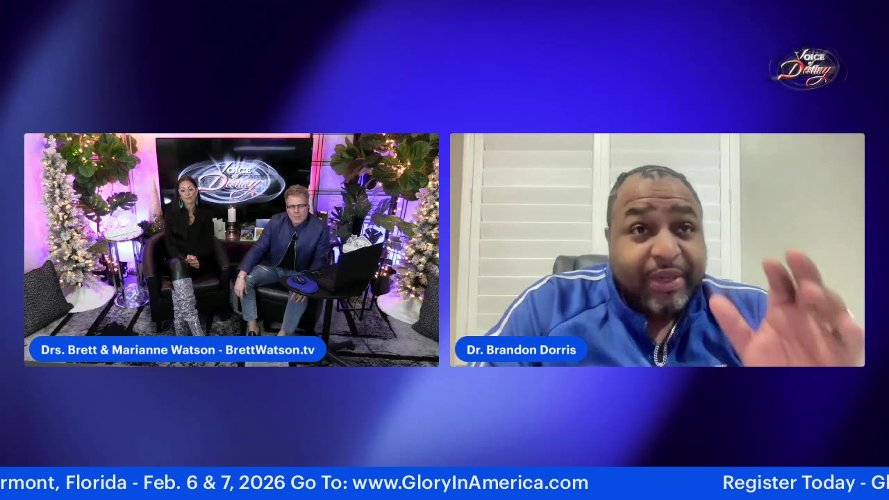 Dr. Brett & Marianne Watson! FRIDAY NIGHT LIVE!