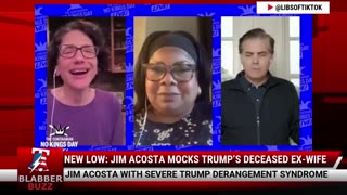 New Low: Jim Acosta Mocks Trump’s Deceased Ex-Wife
