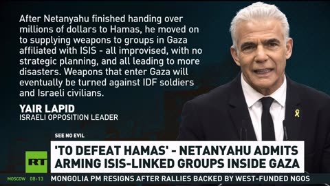 Netanyahu Boasts that Israel is Arming ISIS (2)