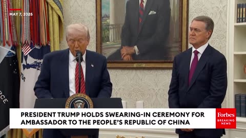 Trump Takes Questions From Reporters In Oval Office As India-Pakistan Conflict Intensifies