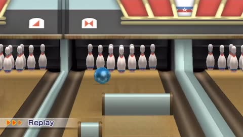Wii Sports Resort - Spin Control Bowling