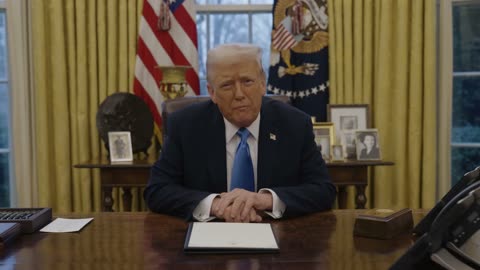 President Trump Delivers a Message to the People of Jordan