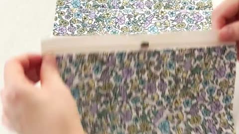 Simple Floral Purse🌼✨ | DIY | Quick Sewing Tips No.310
