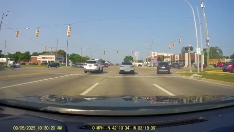 Roundtrip Drive From Levagood Area, Dearborn; To Patel Brothers, Ford Rd, Garden City, MI, 9/5/25