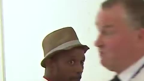 Sweaty passenger stumbles over his words.... he's clearly HIDING something!