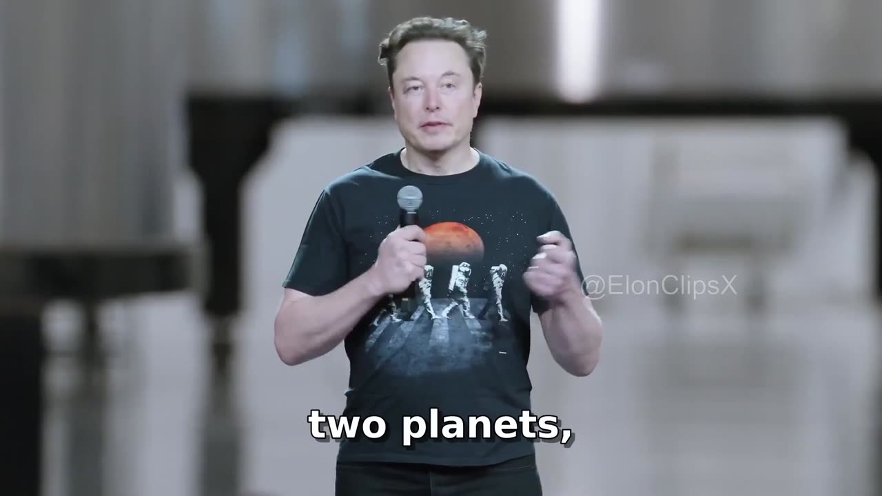 Elon Musk: One Planet Is a Risk—We Must Become Multiplanetary