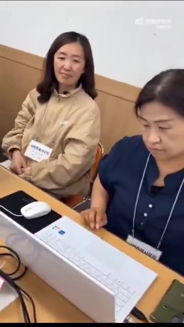 Chinese thieves cast ballots in South Korea.