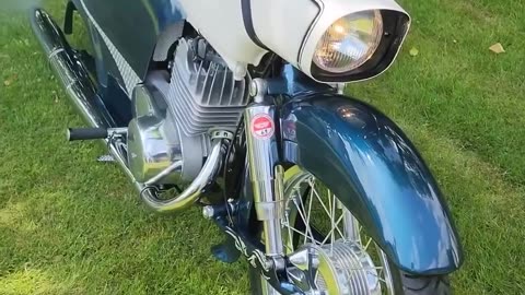 1968 MZ 'Streamliner' Motorcycle by Engineer Sebastian Brandt