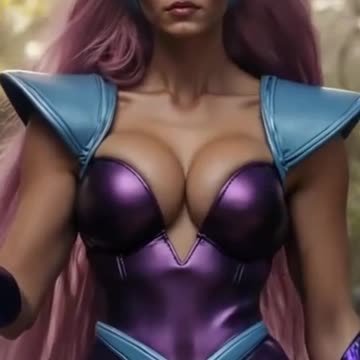 Enchanting Animation_ Pink-Haired Man Captures Magical Moments in Mystical Woods