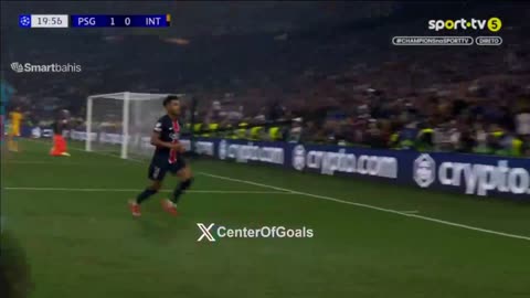Désiré Doué | 🇪🇺 PSG 2-0 Inter