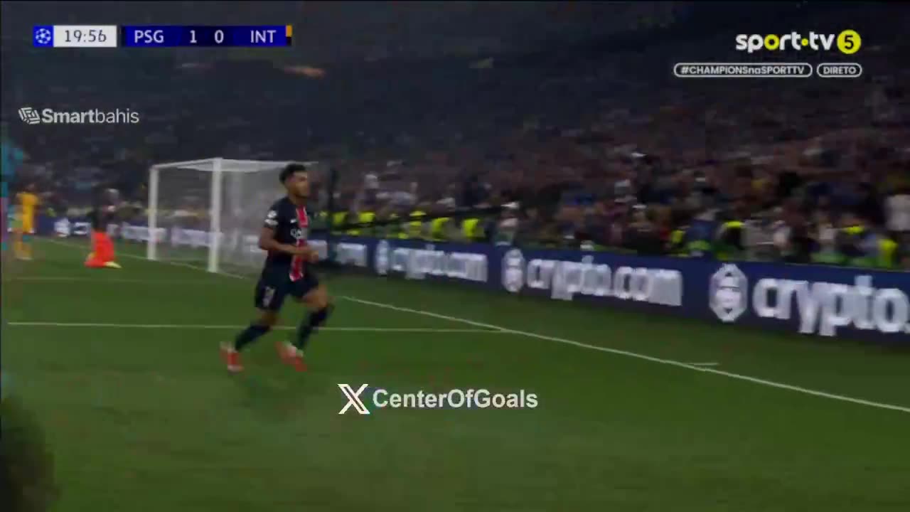 Désiré Doué | 🇪🇺 PSG 2-0 Inter
