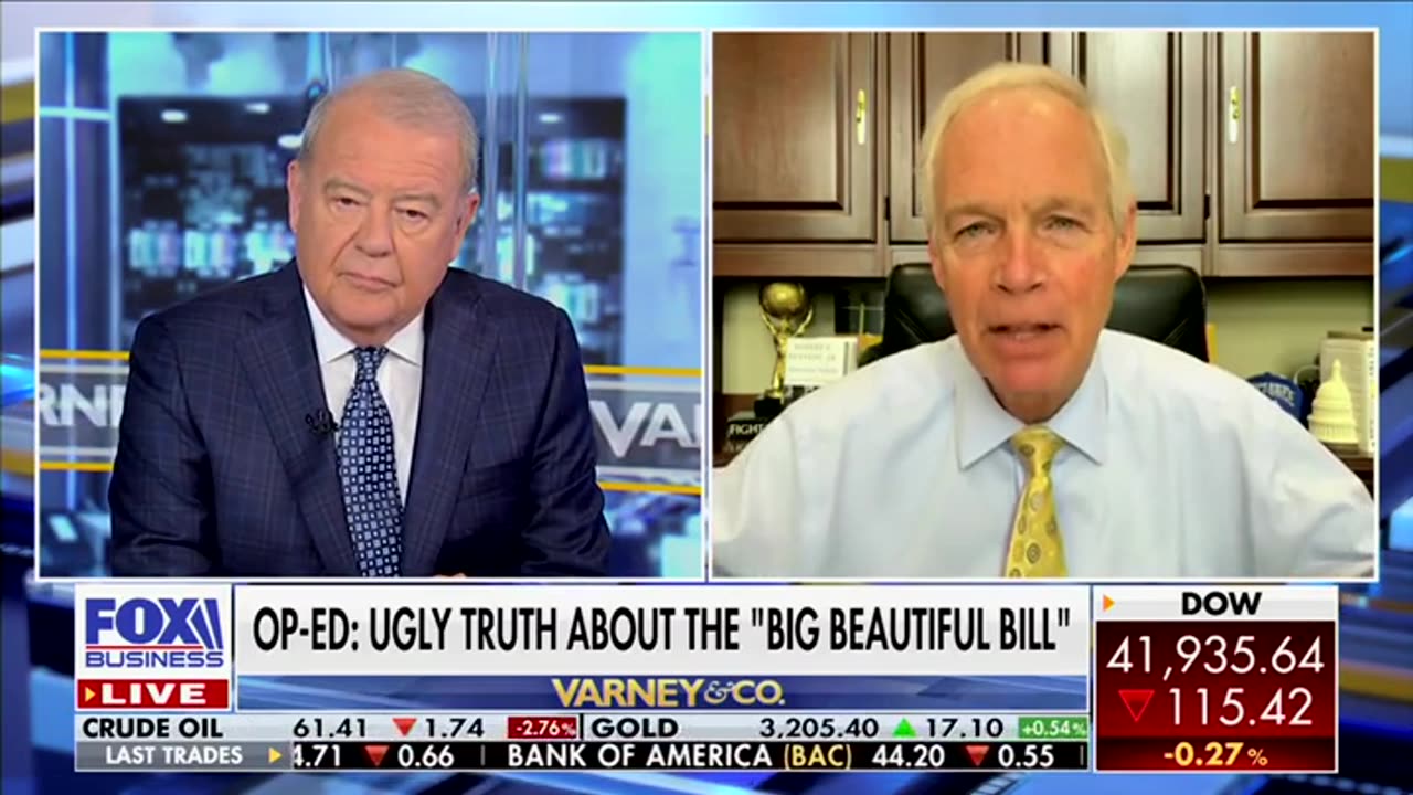 Senator Ron Johnson on Varney & Co., Fox Business 5.15.25