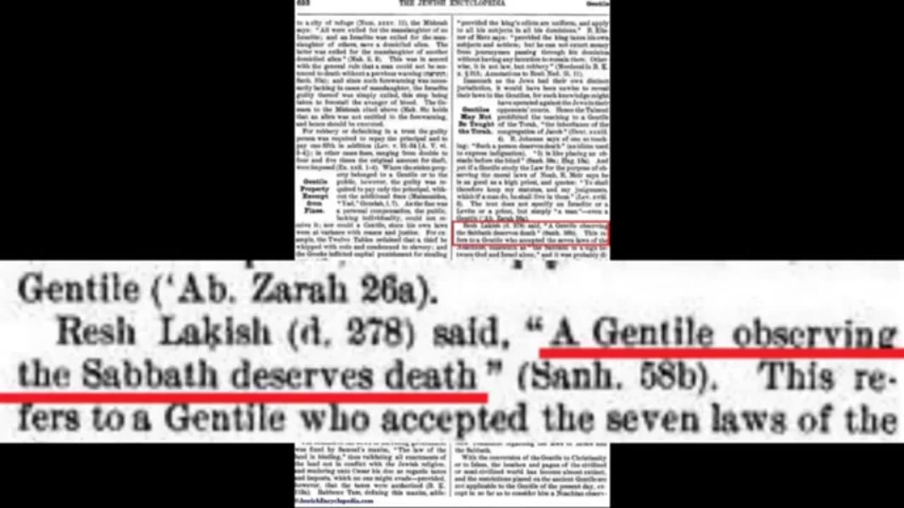 What the Jews Talmud says about Babies, Jesus, Blacks, and Christians