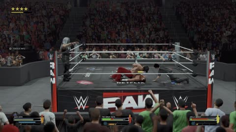 wwe 2k25 330 universe Triple Threat
